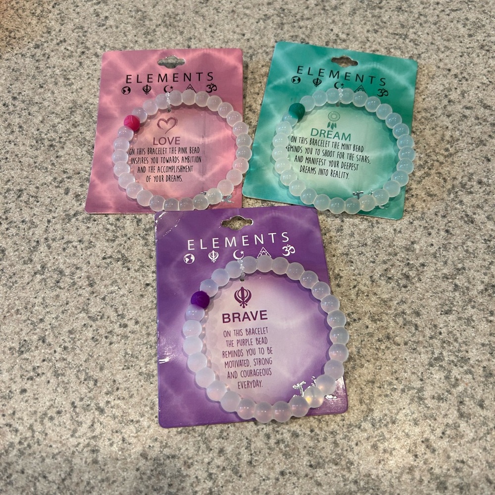Elements bracelets